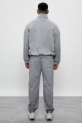 Оптом Олимпийка мужская спортивная УЦЕНКА серого цвета 0848Sr, фото 4