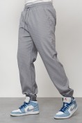 Оптом Брюки мужские спортивные УЦЕНКА серого цвета 0857Sr, фото 2
