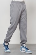 Оптом Брюки мужские спортивные УЦЕНКА серого цвета 0857Sr, фото 3