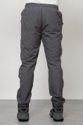 Оптом Брюки мужские спортивные УЦЕНКА серого цвета 0858Sr, фото 4