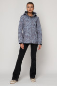 Оптом Ветровка MTFORCE женская softshell серого цвета 22005Sr