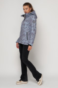 Оптом Ветровка MTFORCE женская softshell серого цвета 22005Sr, фото 3