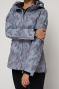 Оптом Ветровка MTFORCE женская softshell серого цвета 22005Sr, фото 18