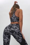 Оптом Костюм для фитнеса женский серого цвета 2923Sr, фото 10