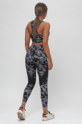 Оптом Костюм для фитнеса женский серого цвета 2923Sr, фото 16